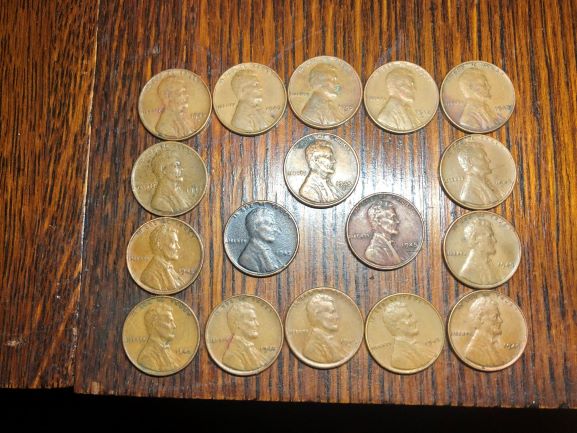 Different-Colored-Coins-On-The-Same-Year-1945